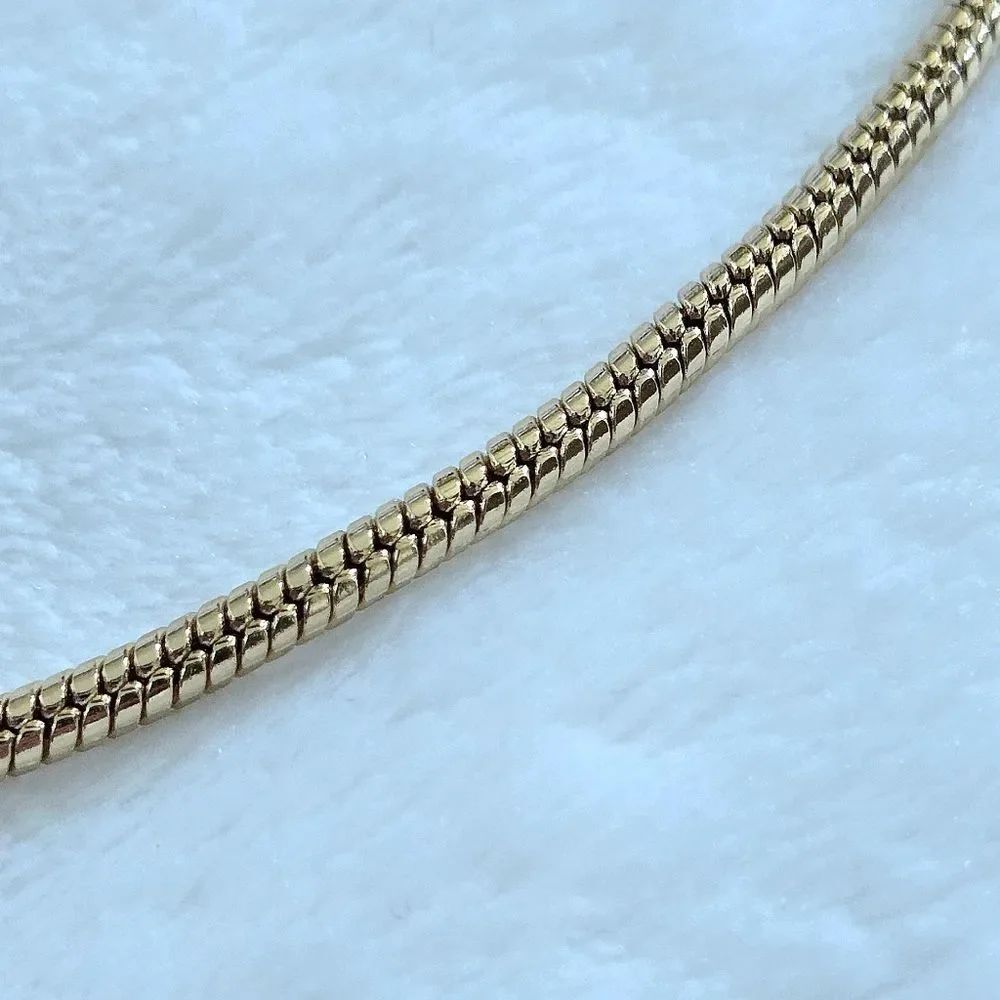 House🏠 of Harlow 1960 Gold💛 Round Serpentine Chain⛓️ Necklace - NIB - Picture 12 of 16